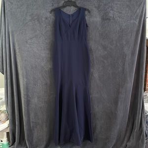 Navy formal gown